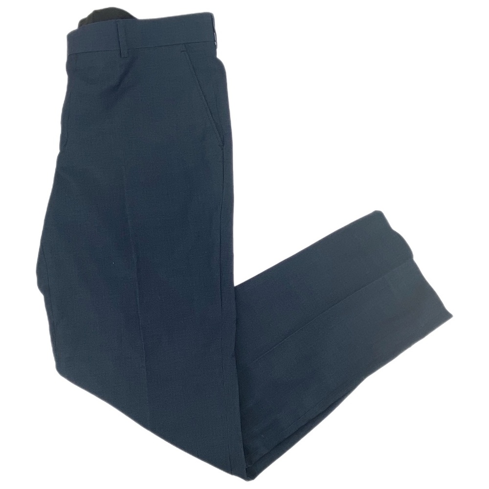 The Savile Row Company Blue Mayfair Patterned Pants